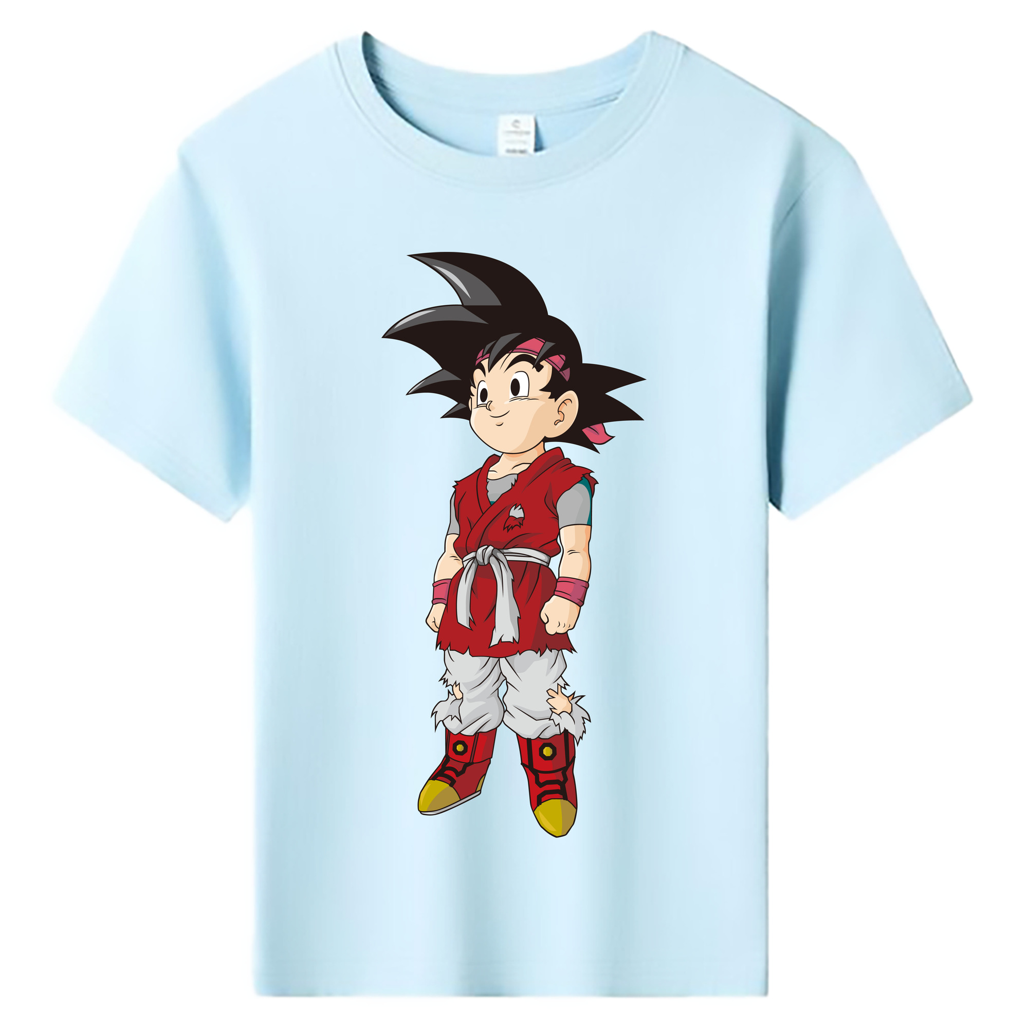 （画像用） ドラゴンボール 孫悟空（そん ごくう）Son Goku カカロット DRAGON BALL Kakarotto 綿100％キッズTシャツ（フロントプリント）